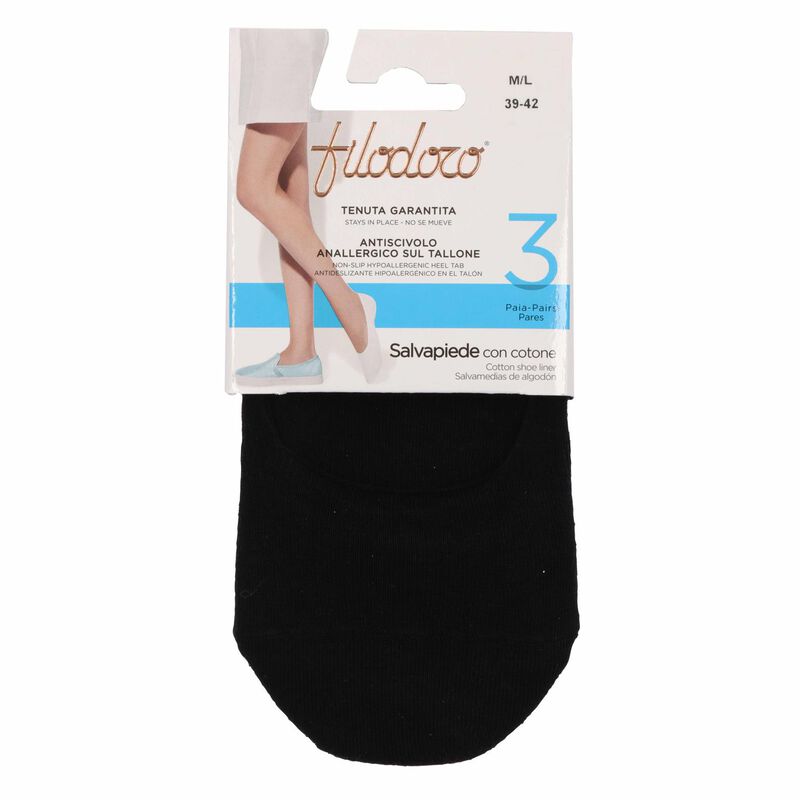 Filodoro Filo Cotton Footlet 3 Pairs image number 1